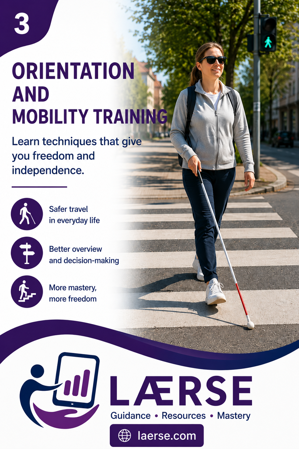 Orientation and mobility training