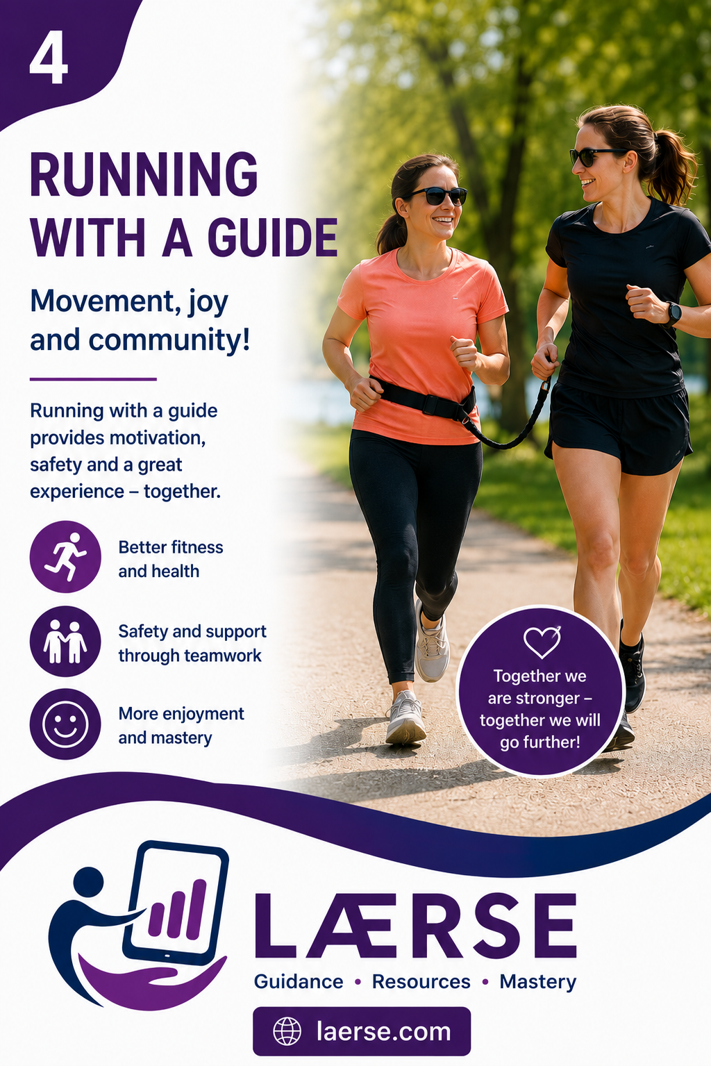 Running with guide
