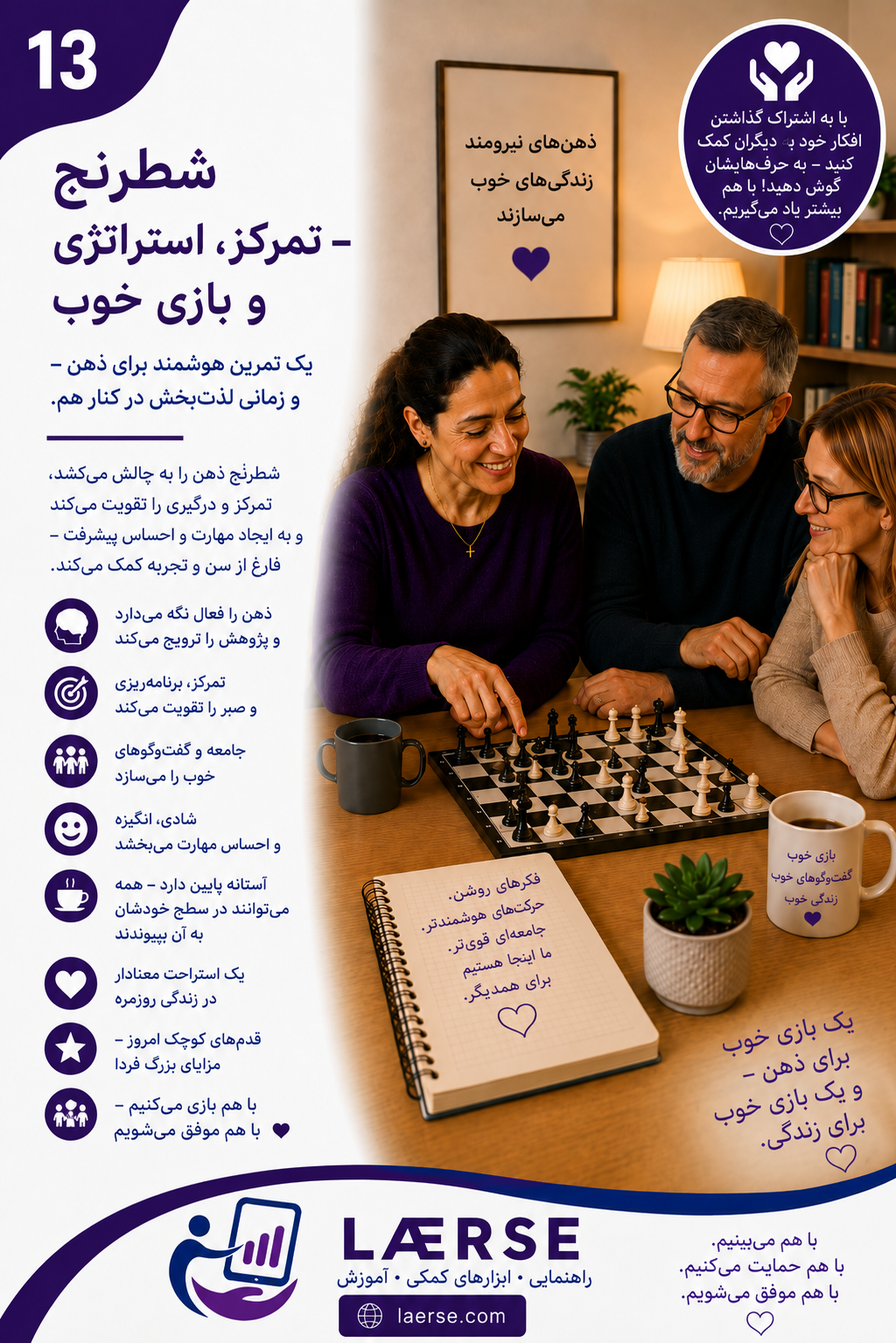 شطرنج – تمرکز و استراتژی