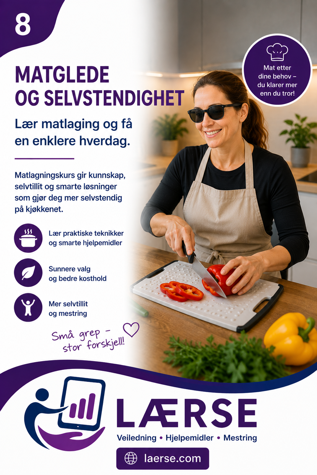 Matglede og selvstendighet