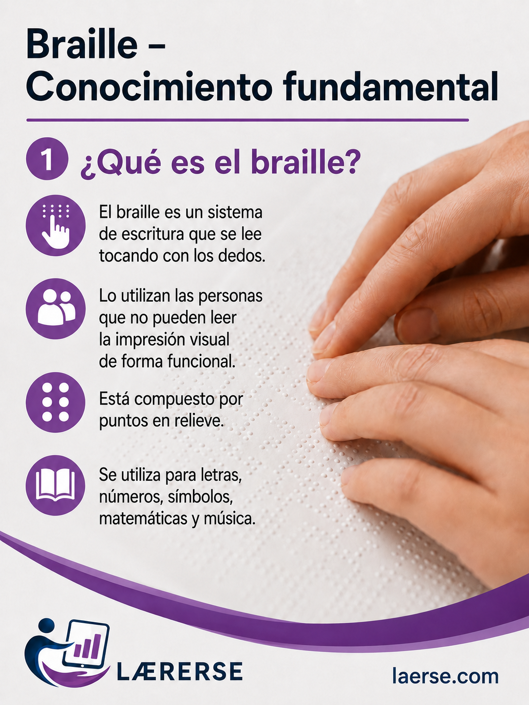 ¿Qué es el braille?