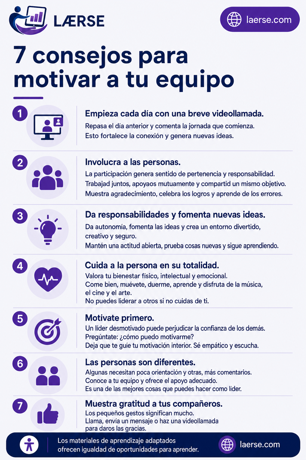 7 consejos para motivar a tu equipo